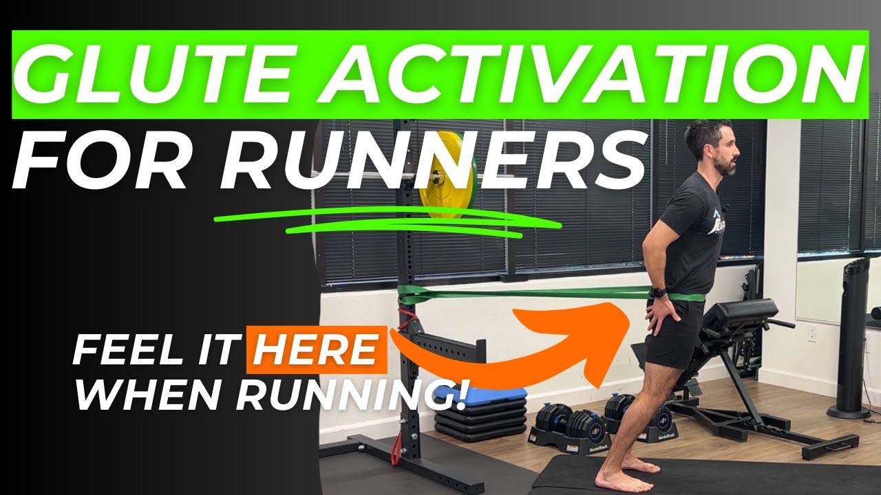 Glute Strength and Activation for Runners | Wake Up Lazy Glutes for Running!