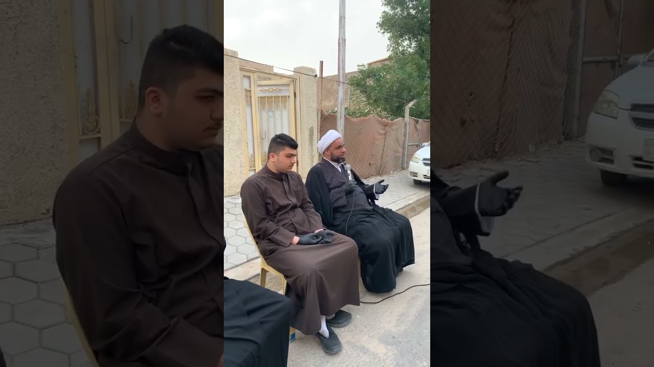 الشيخ عبدالله الدجيلي. في باب بيتي ايام الوباء سنه 1443.