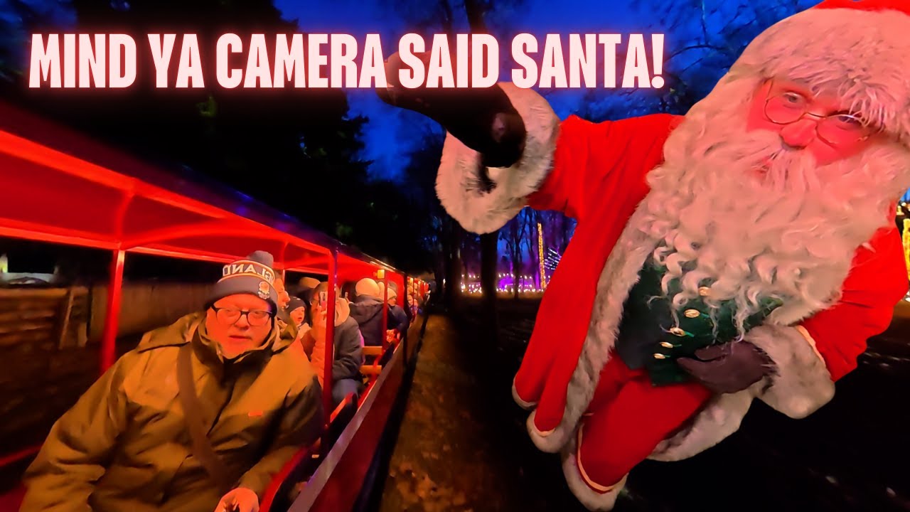 This Is What Christmas Is All About! Audley End Railway Night Time With 