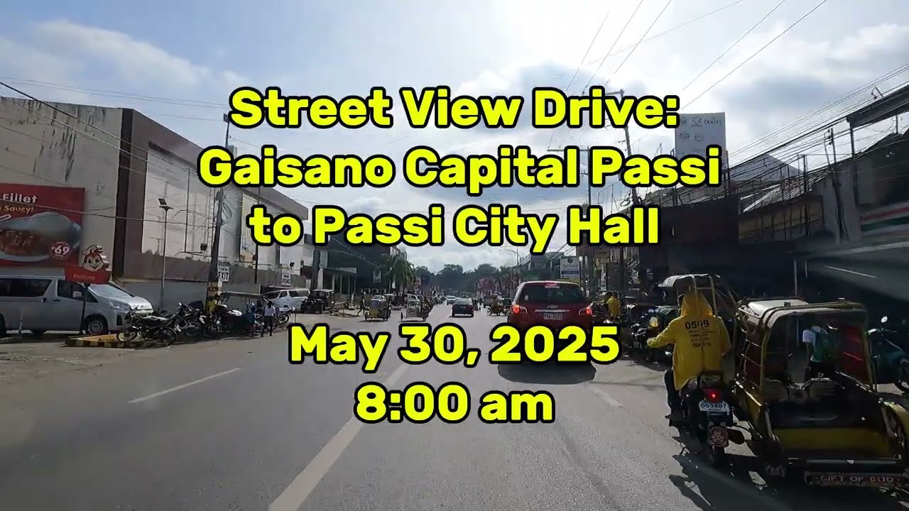 Street View Drive: Gaisano Capital Passi to Passi City Hall
