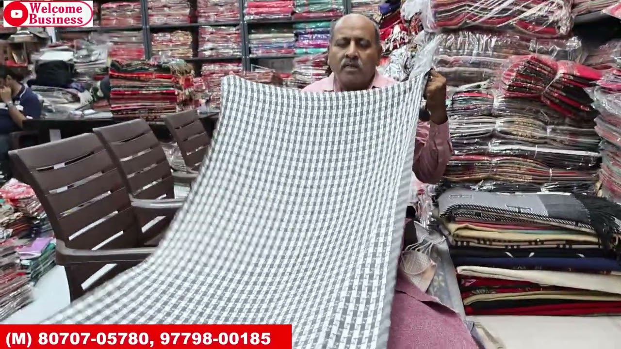 लुधियाना की सबसे पुरानी Showl, Stole की फैक्ट्री | Sadhna shawls Biggest Manufacturer of Ludhiana