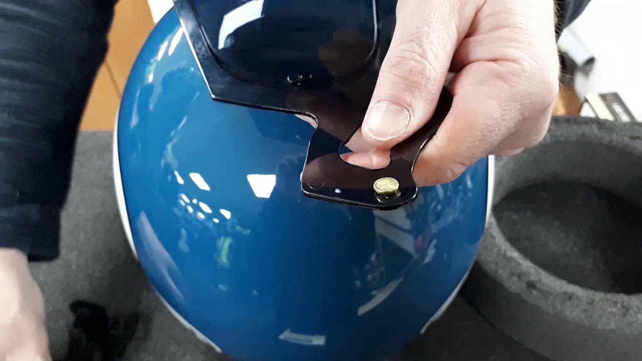How to Change / Replace The Arai Rapide Helmet Visor