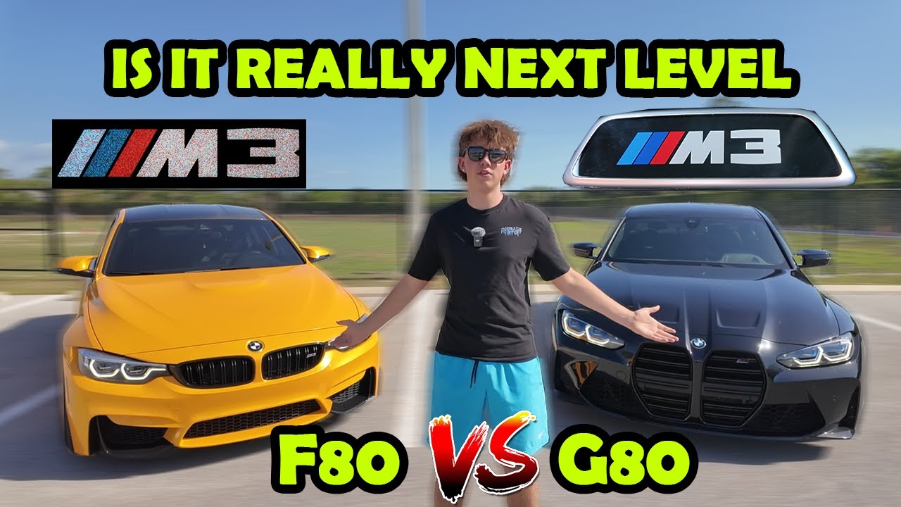 Действительно ли BMW G80 M3 — это автомобиль следующего уровня по сравнению с BMW F80 M3?
