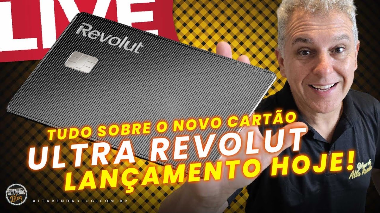 💳Agora sim! Tudo sobre o novo Cartão de Crédito Revolut Ultra. 1° Cartão de Platina no Brasil.