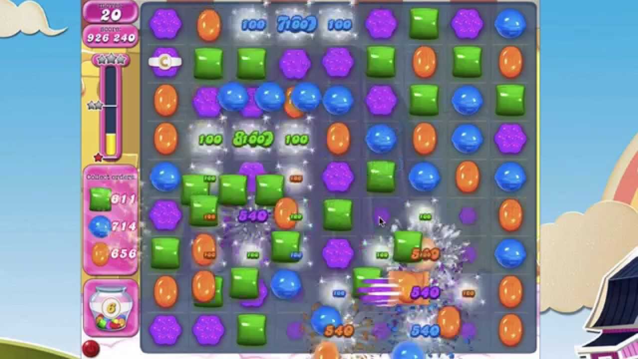 Candy Crush Saga Level 1000 GAME FREAKED OUT!