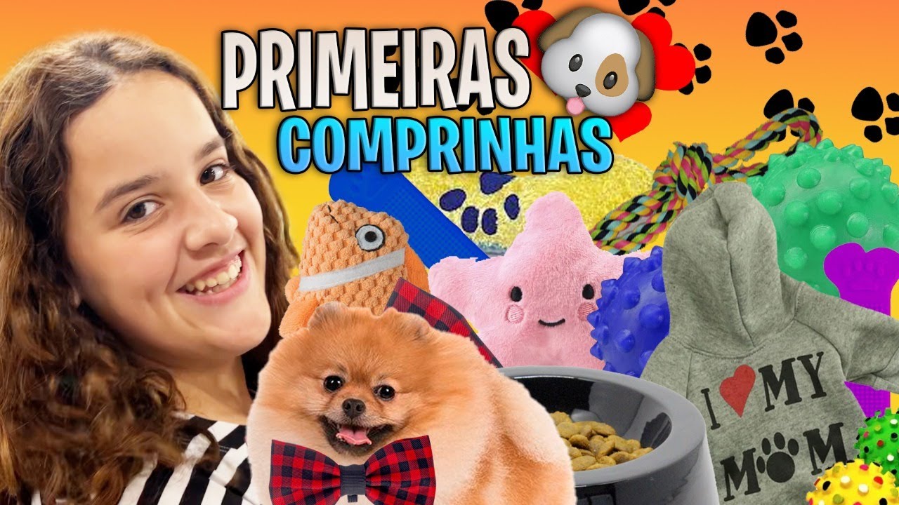 Primeira Comprinha Pro Meu Cachorrinho Simba