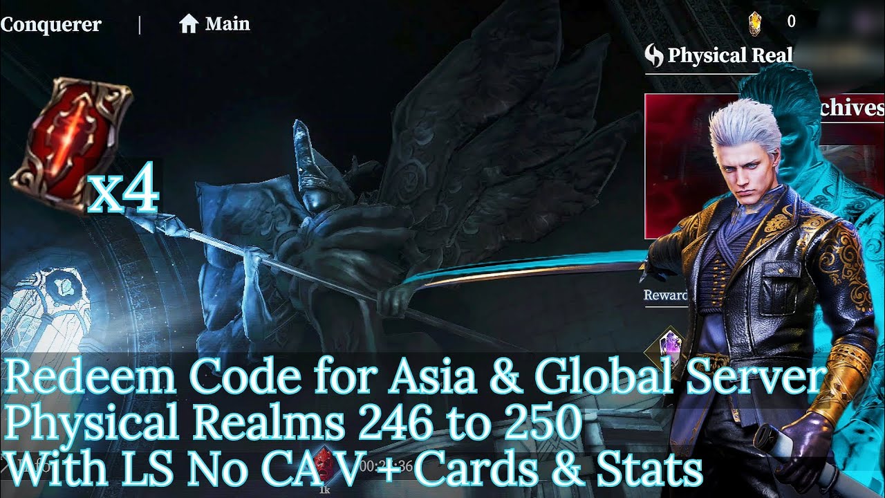 Devil May Cry Peak of Combat DMC POC | Redeem code Asia & Global | Physical 246 to 250 | The KiLLeR