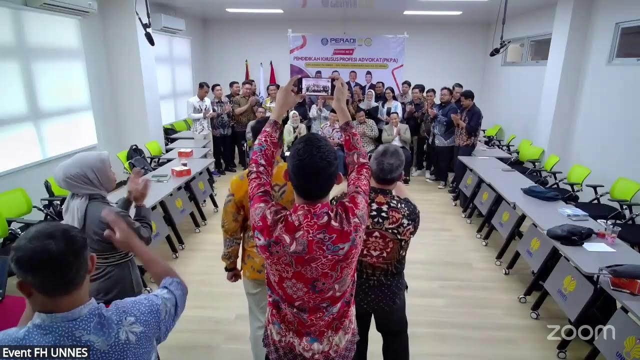 Penutupan Pendidikan Profesi Advokat PKPA Fakultas Hukum UNNES 2025