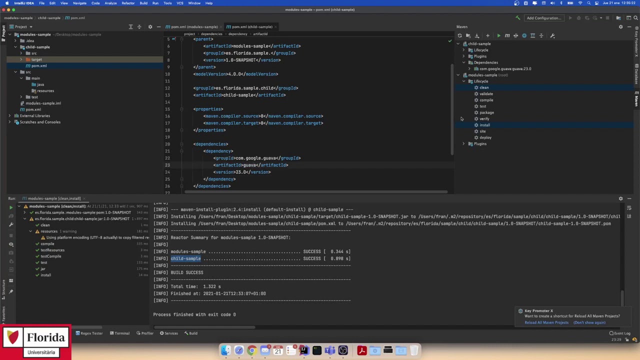 Proyecto multi-módulo con Apache Maven