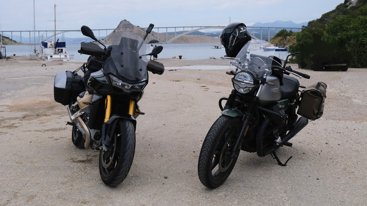 Jadranska Magistrala - La magia della V100 Mandello S sulla strada costiera adriatica 