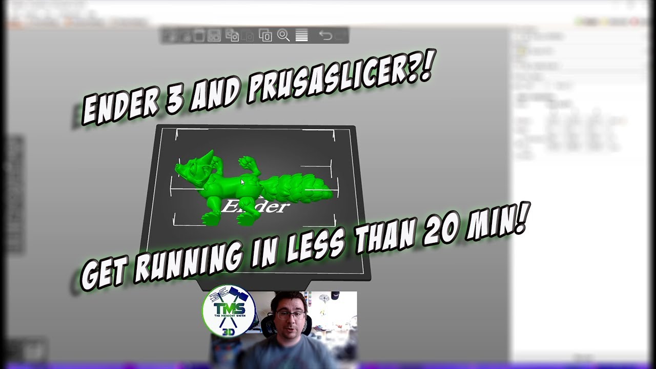 Ender 3 Slicing in PrusaSlicer!