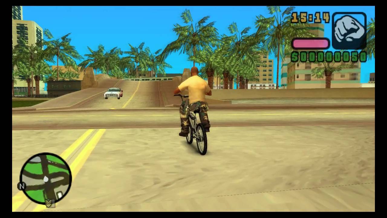 GTA: VCS - Vice Beach in the beginning | Вайс-Бич в начале игры