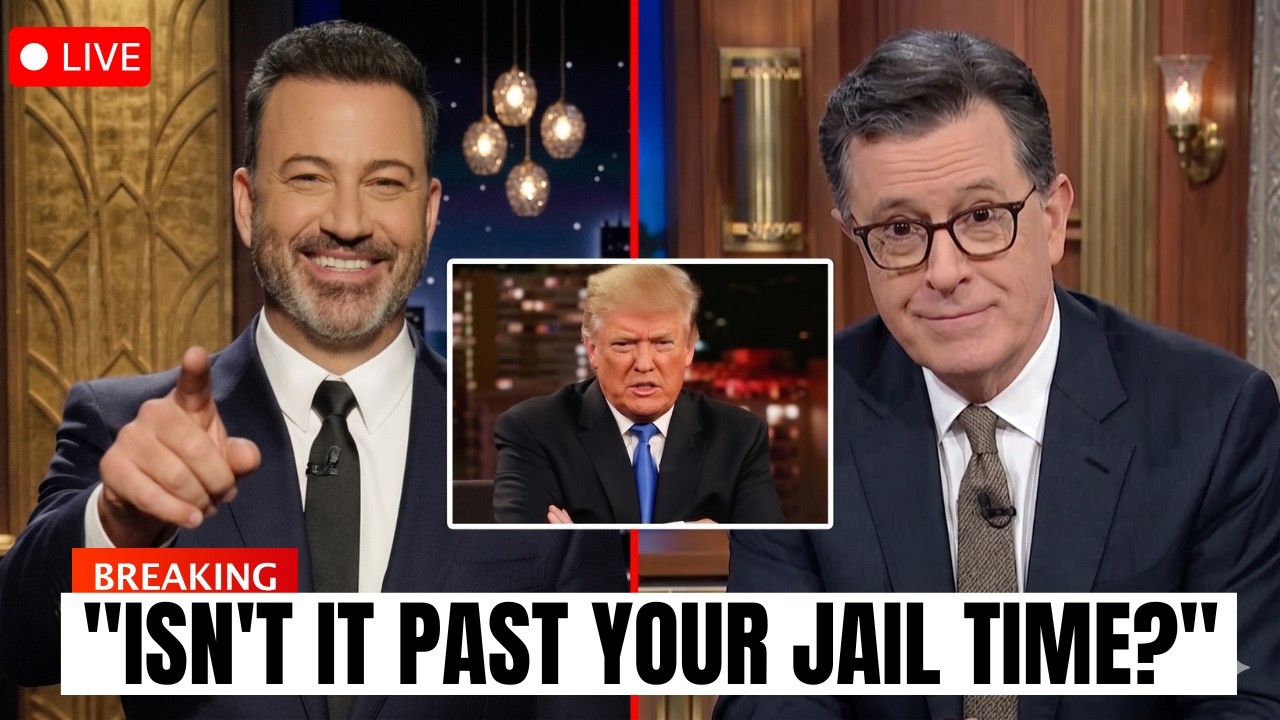 Jimmy Kimmel & Stephen Colbert Roast Trump Live &mdash; The TV Moments That Went Viral