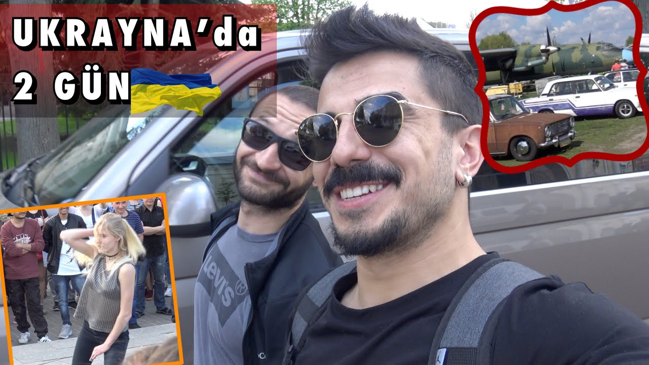 UKRAYNA'da 2 GÜN GEÇİRMEK | Sokak Dansçıları, Eski Araba Sergisi, Aykut Elmas #4 Vlog