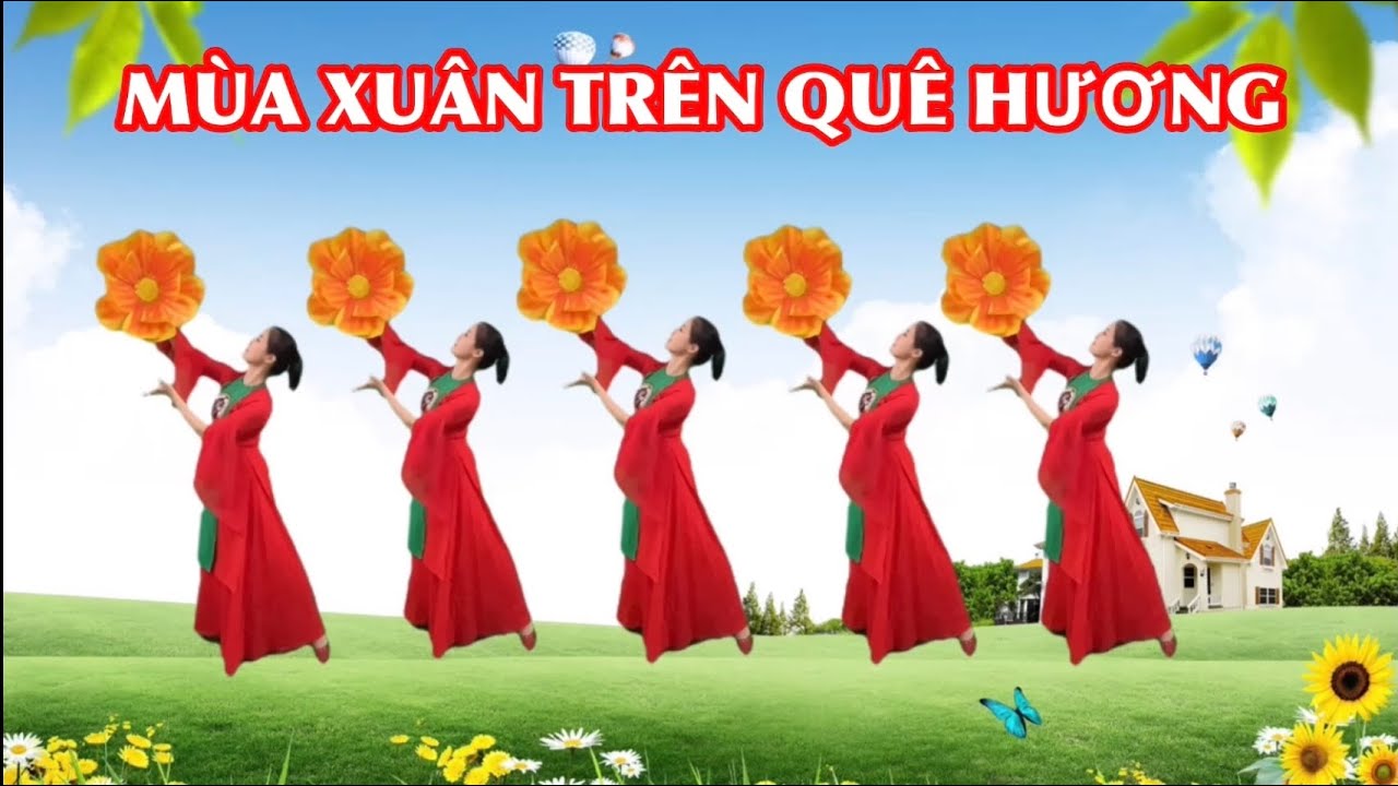 MÙA XUÂN TRÊN QUÊ HƯƠNG / BÀI BIÊN ĐẠO MỚI - ĐỘC NHẤT/ Link bài hướng dẫn ở dưới phần mô tả video 👇
