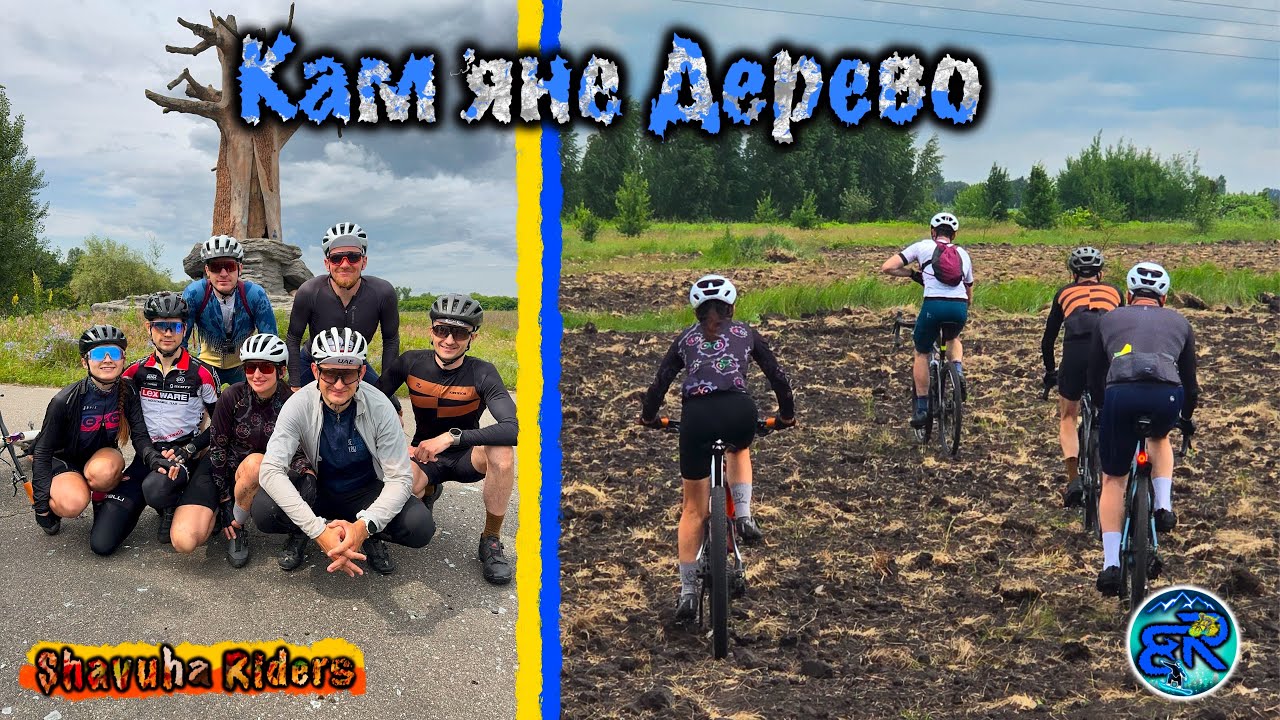 Велопокатенька по Лівобережчині в пошуку Кам'яного дерева