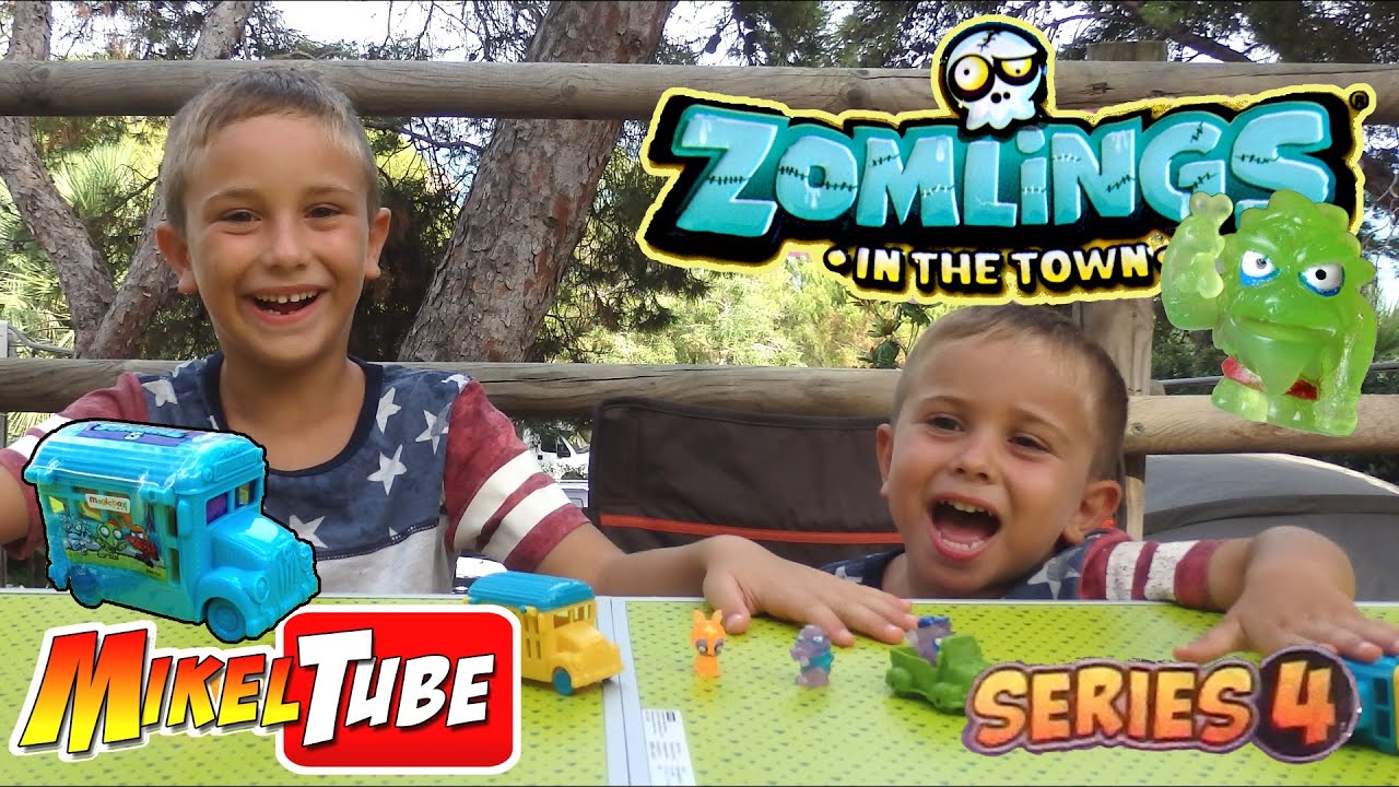 Vamos de acampada y abrimos  Zomlings Series 4