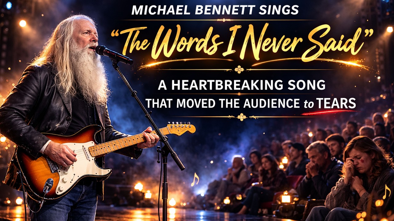 The Words I Never Said &ndash; Emotional Rock Ballad That Will Break Your Heart | Michael Bennett