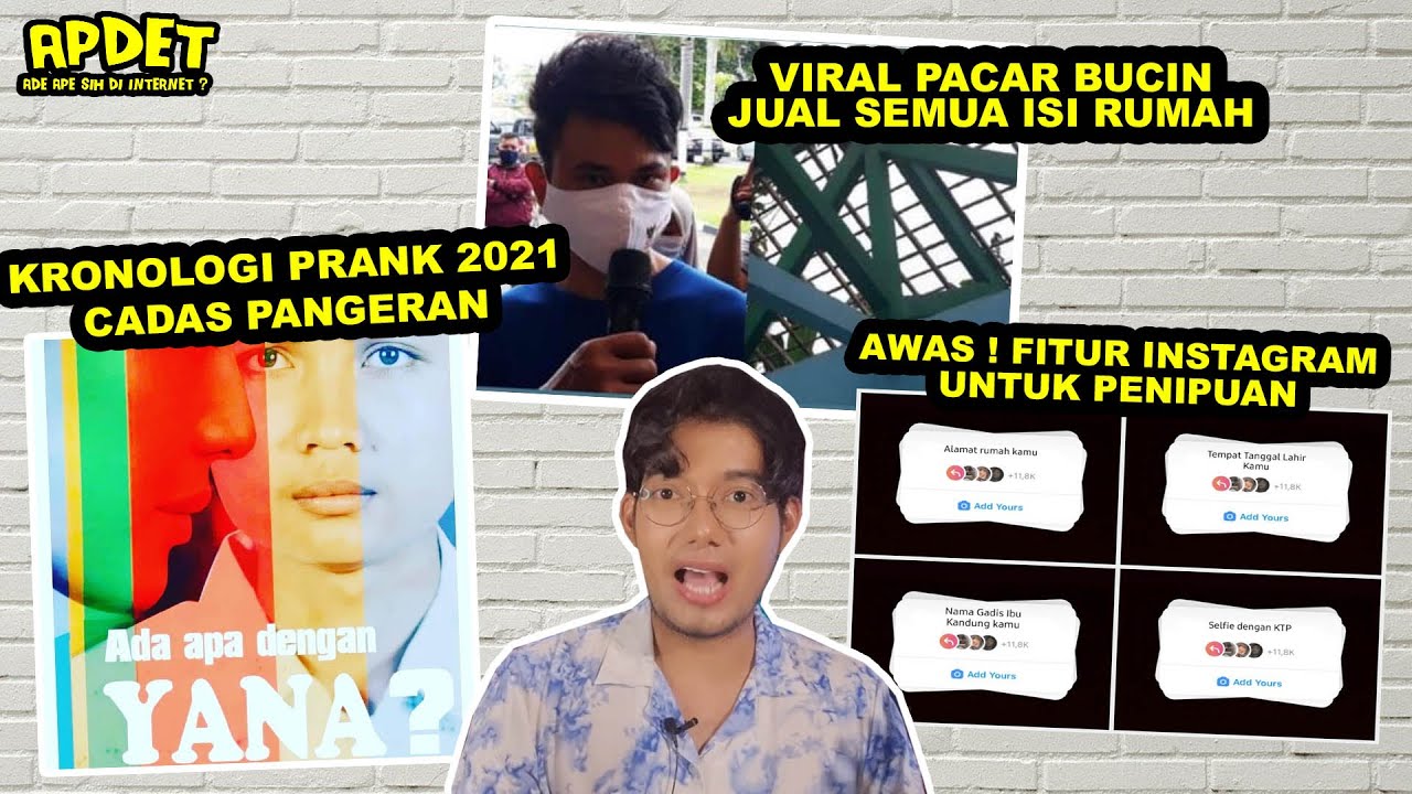 PACAR BUCIN BEBAN ORANGTUA , KABAR YANA CADAS PANGERAN, TREND IG AD YOURS PENIPUAN