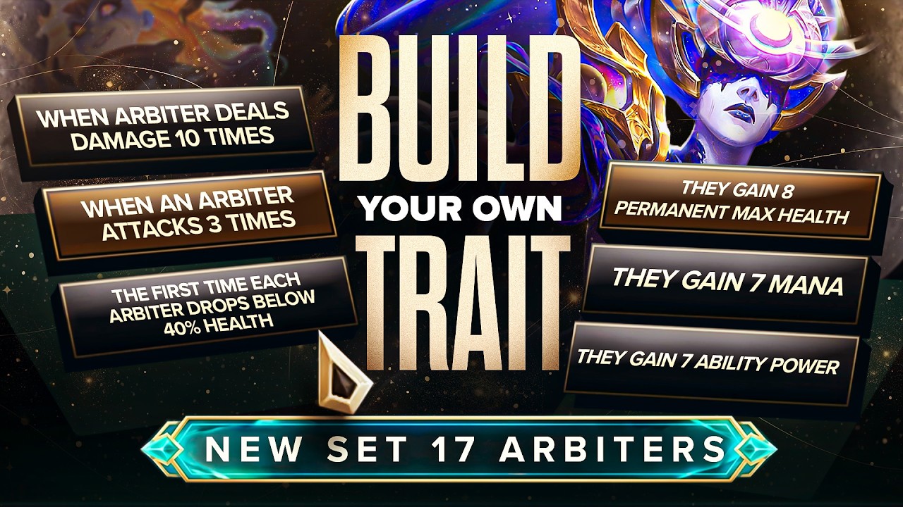 New Set Arbiter Allows You To Build Your Own Trait!