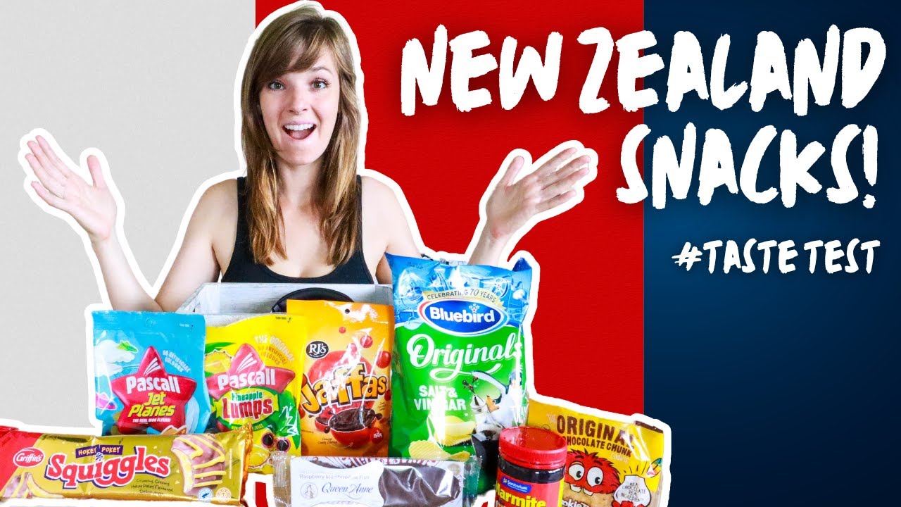 American trying Kiwi snacks | New Zealand foods are SO YUM=)