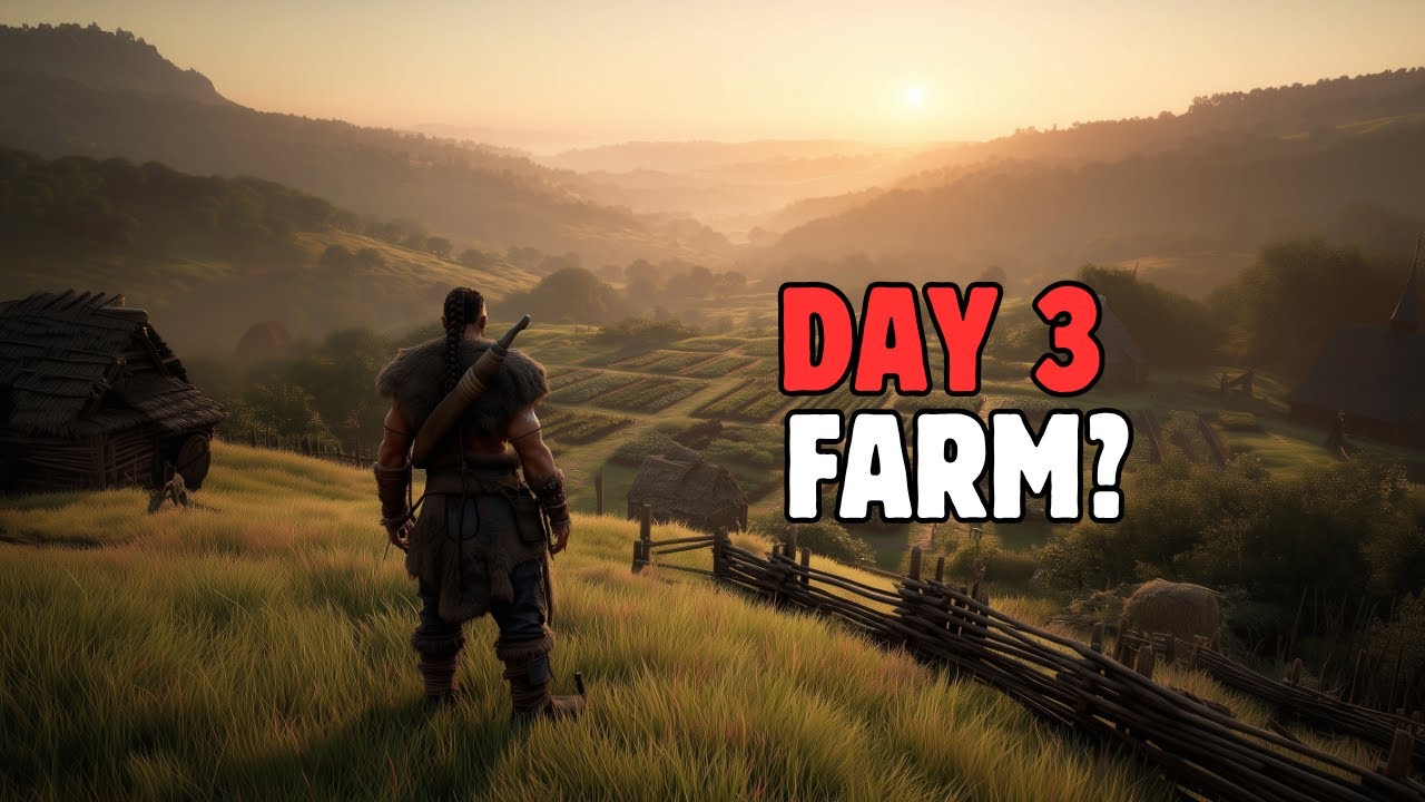 How I Built a Farm in the First 3 Days | Aska Game Play S2 EP 1
