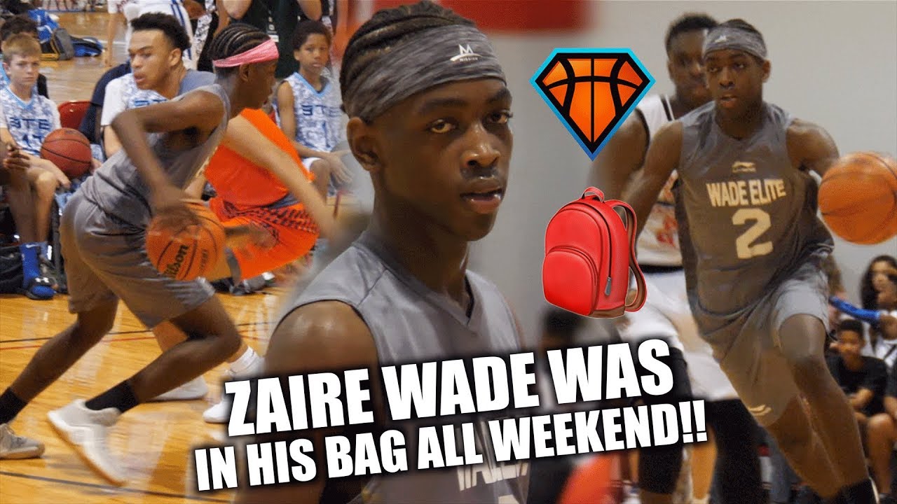 Zaire Wade WAS IN HIS BAG🎒 ALL WEEKEND!!| Son Of Dwyane Wade is MAKING HIS OWN NAME