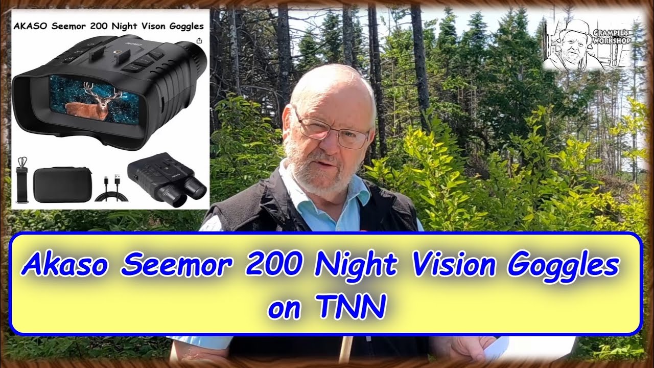 Akaso Seemor 200 Night Vision Goggles on TNN