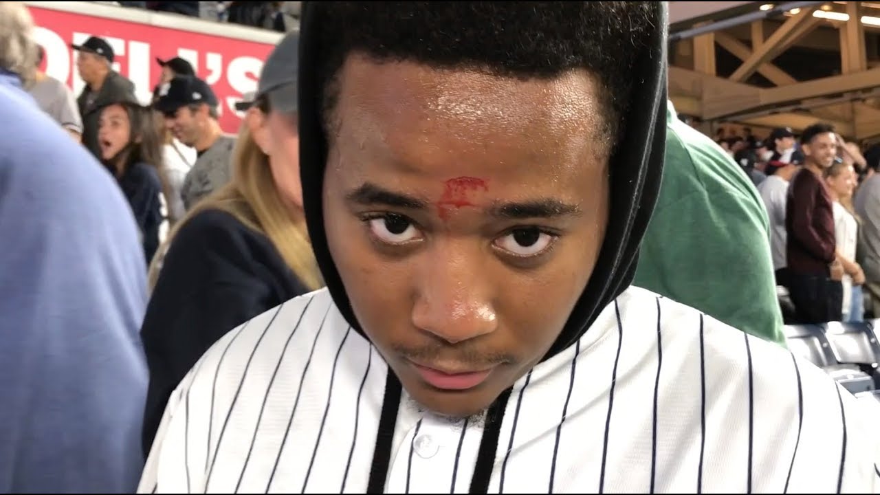 How NOT to celebrate -- 2018 Wild Card game at Yankee Stadium