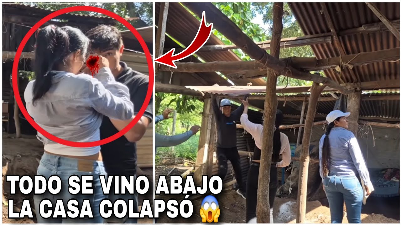 Dios Mio Wicho ya Casi Perdia un Ojo/la Casa de la Mamá de Trucha se Derrumbó Todo