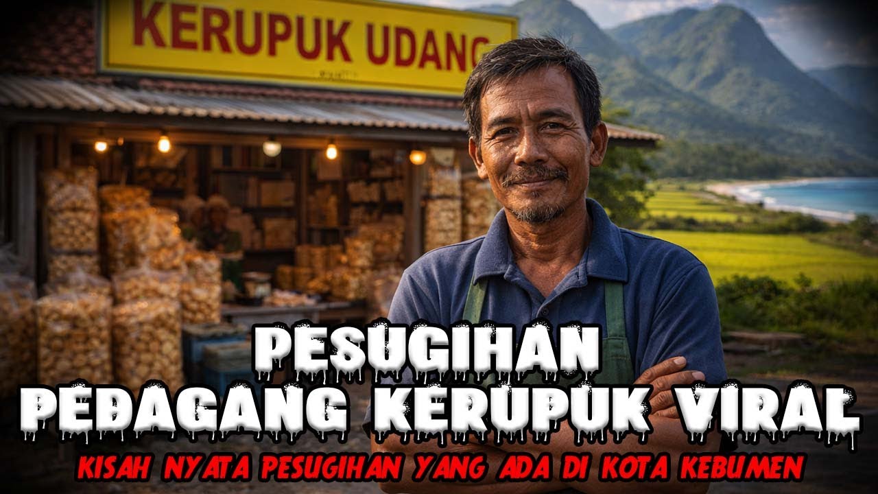 KISAH NYATA PESUGIHAN PEDAGANG KERUPUK UDANG DI KEBUMEN