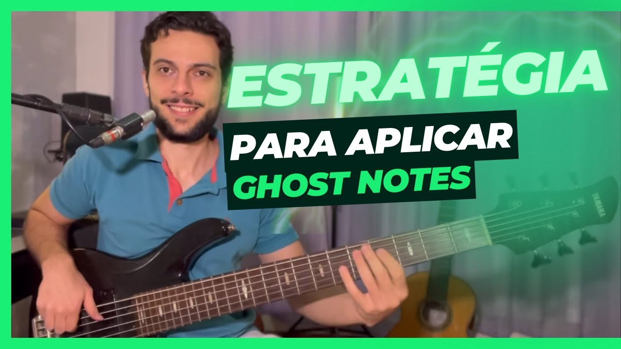 Como aplicar GHOST NOTES no CONTRABAIXO