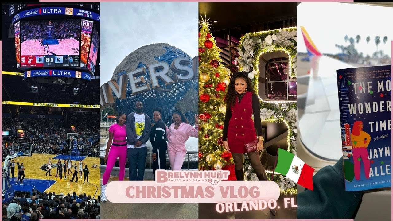 CHRISTMAS at DISNEY! | beautyandbrains vlog