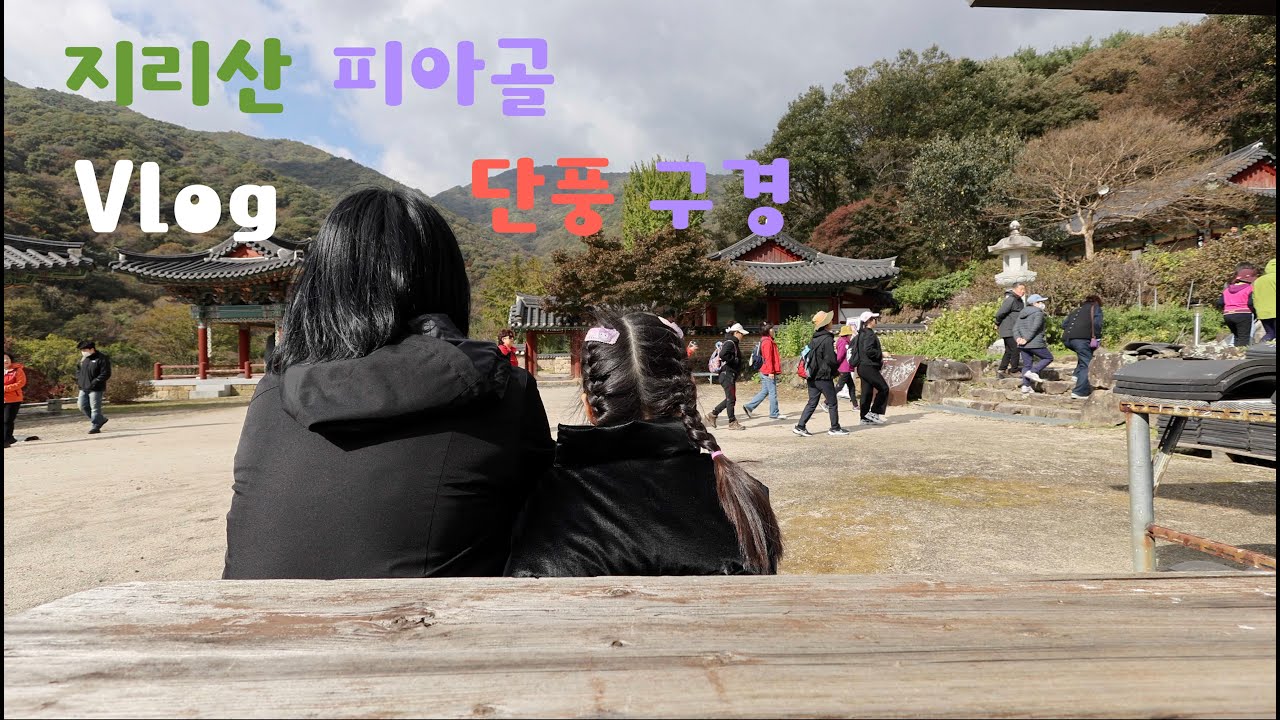 “🍂 가족과 함께한 구례 지리산 피아골 단풍축제 VLOG”
