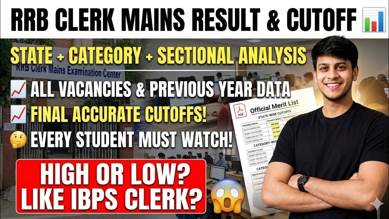 IBPS RRB CLERK MAINS RESULT AND CUTOFF| SHOCKING REVEL| #rrbclerk #rrbclerkmains #ibpsrrbclerkmains 
