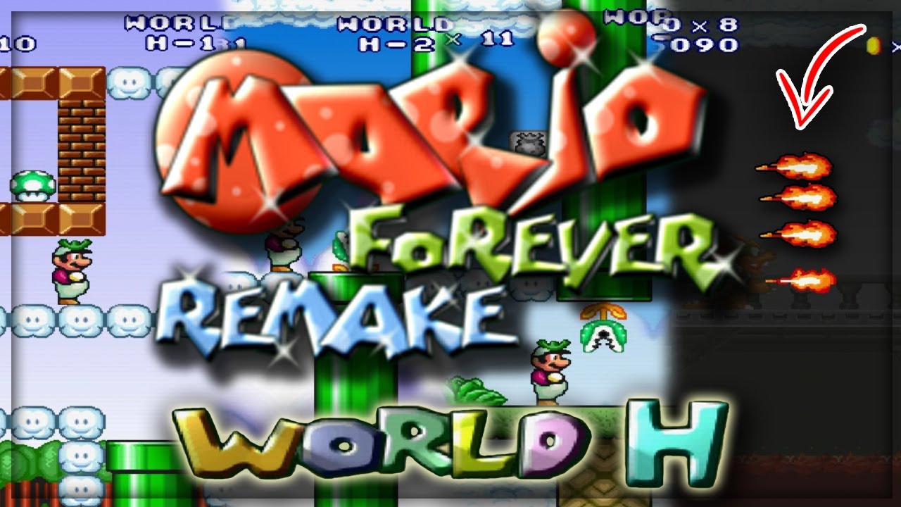Mario Forever Letter Worlds Series | World H | WALKTHROUGH|1080p60