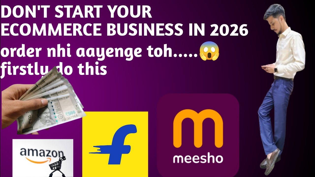 E-commerce Business Starts From Zero 2026|Hidden secrets about e-commerce!!!! 🤫|
