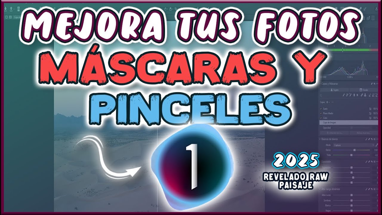 🔴EDICIÓN SELECTIVA en CAPTURE ONE/PINCELES y MÁSCARAS /Tutorial 2025