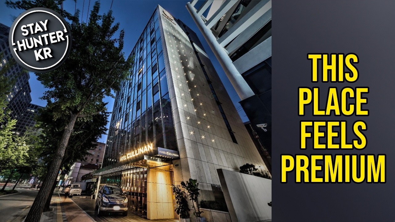 Hotel Cullinan Gaepo - This Place Feels Premium | Seoul, South Korea🏩