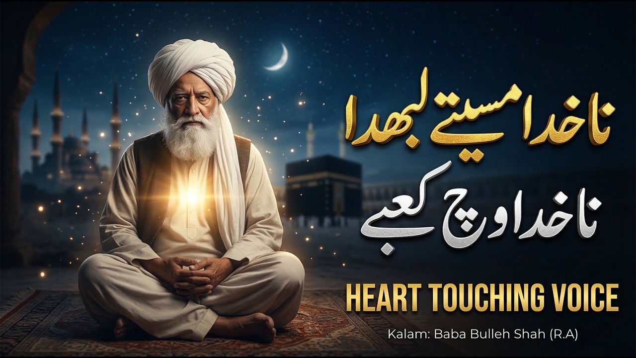 Na Khuda Masite Labhda | Bulleh Shah Kalam | Punjabi Sufi Kalam | Spiritual Sufi Poetry