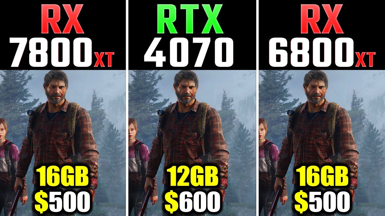 RX 7800 XT vs RTX 4070 vs RX 6800 XT | 1080p, 1440p, 4K, Ray Tracing Benchmarks