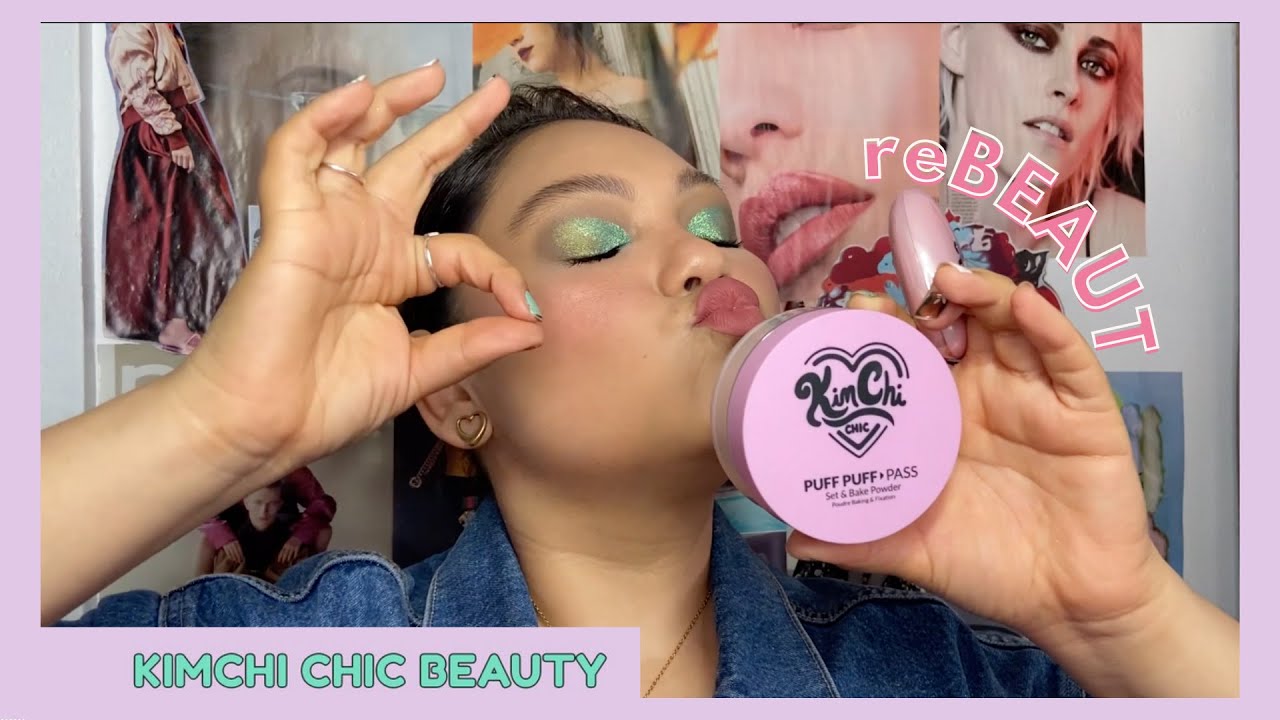 KIMCHI CHIC BEAUTY: review Parte I ¡corrector, polvo, sombra líquida y blush en acción!