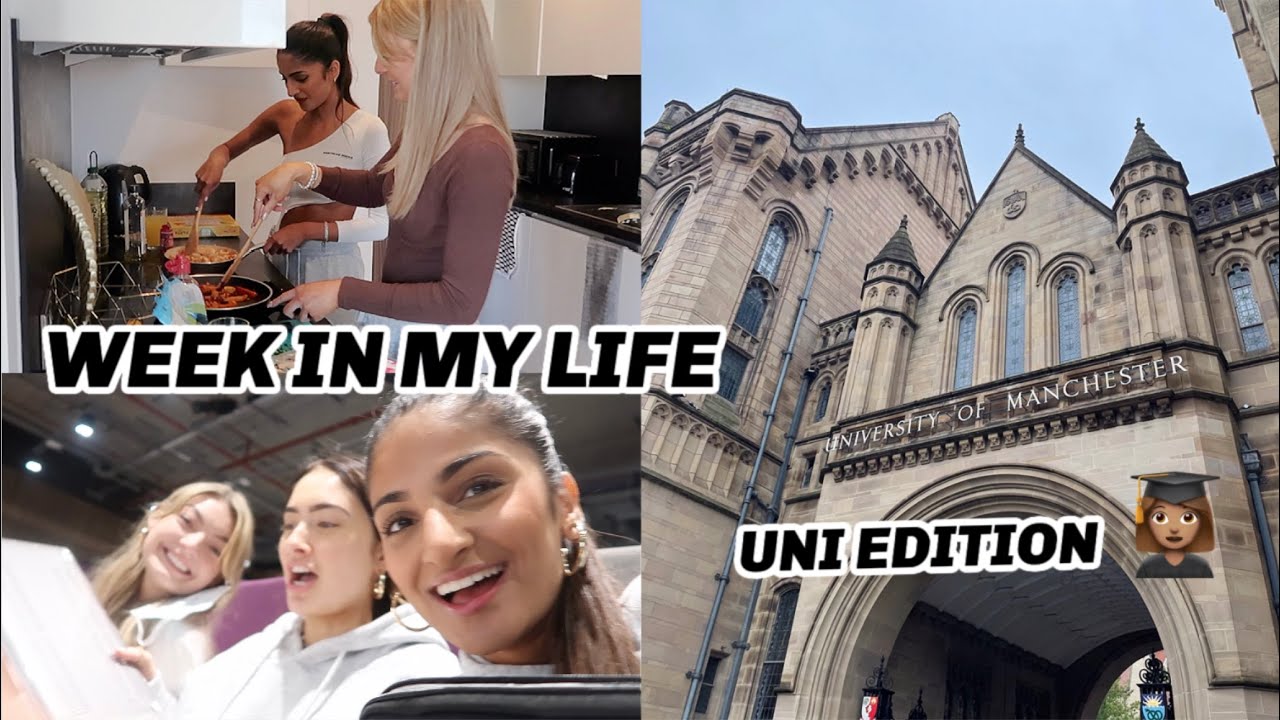 WEEK IN MY LIFE AS A UNI STUDENT! first week back at uni👩🏽‍🎓 | Kim Mann