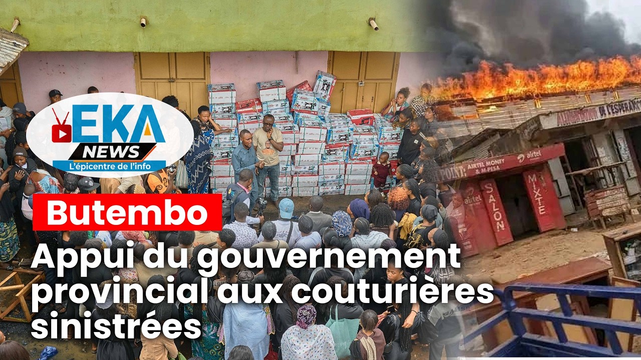 Butembo : le gouvernorat et l’honorable Lutsumbi appuient les couturières avec 110 machines à coudre