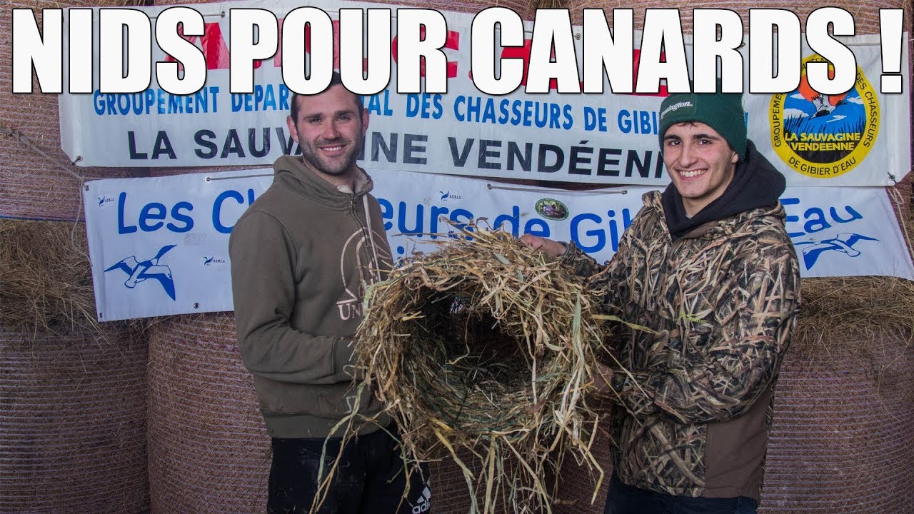 Opération Balance ton Nid - Création de Nids pour Canards Sauvages !