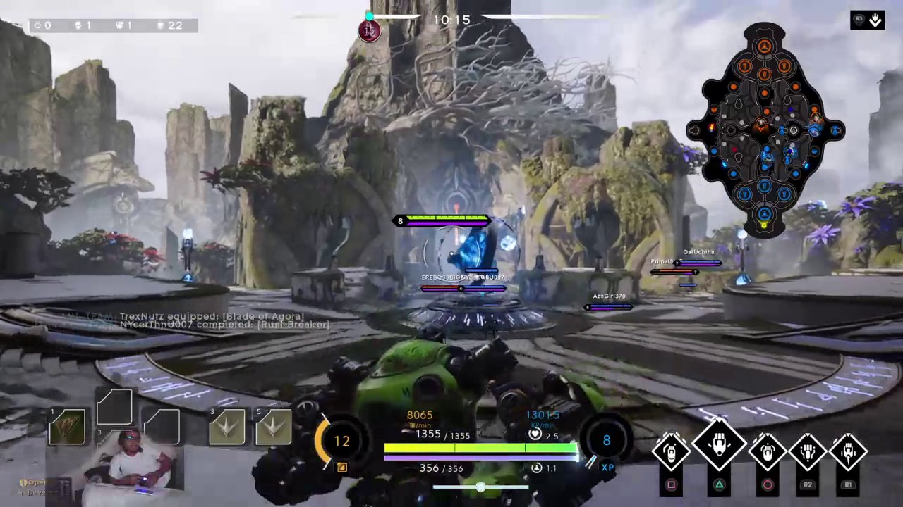 Paragon : Crunch OP Build Deck on Swole by TrexNutz