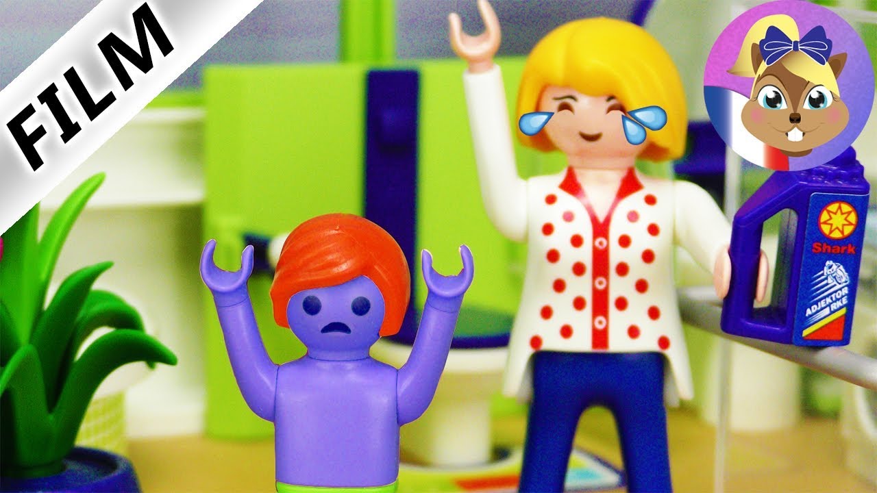 Film Playmobil en français | Maladie du Schtroumpf - Julian se transforme | Famille Brie