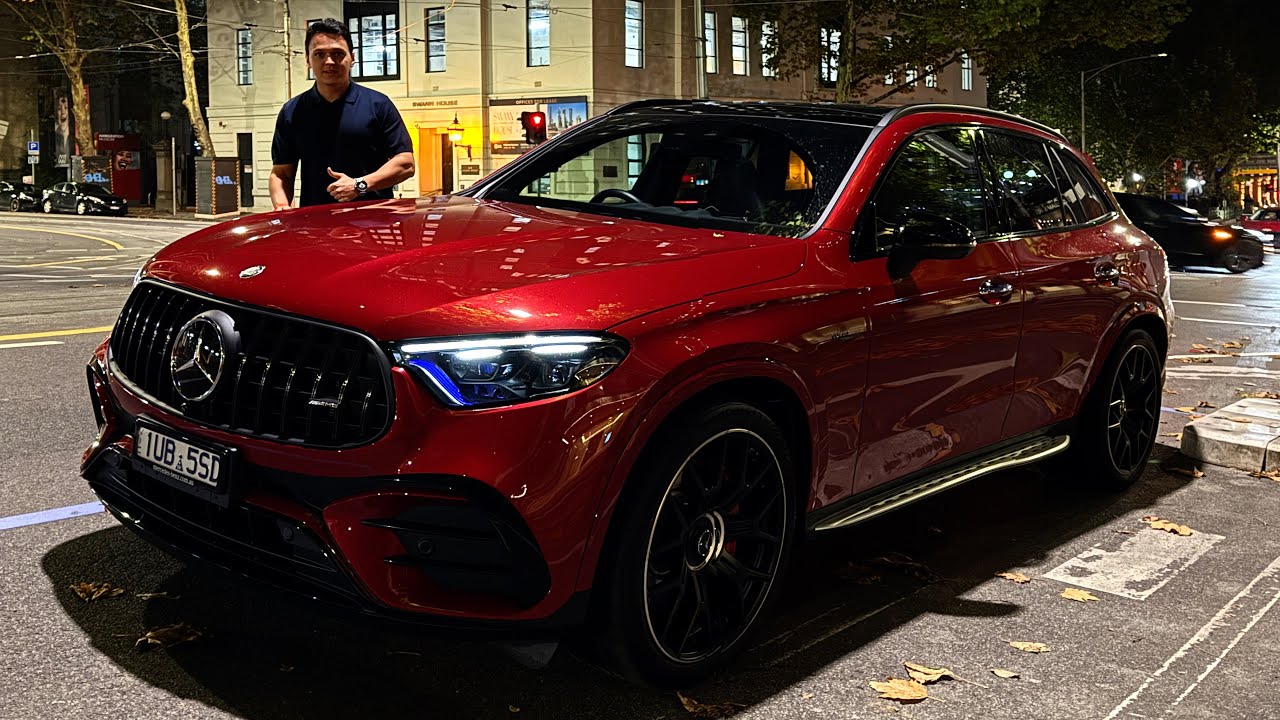2025 Mercedes AMG GLC 63 S | NIGHT Drive Review E Performance