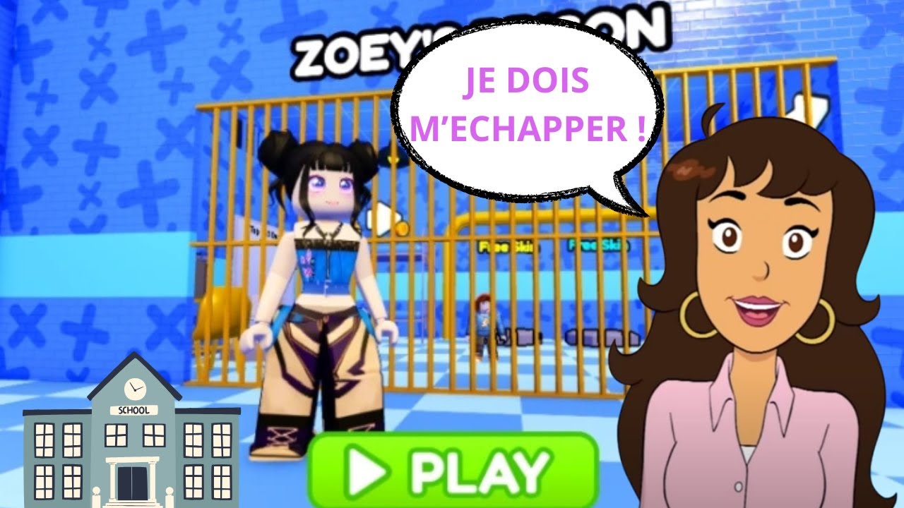 Les sisters : Sandrine s'echappe de L'ECOLE DE ZOEY DE KPOP DEMON HUNTER !!