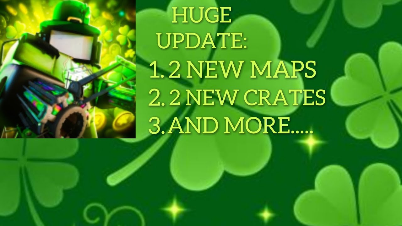 Huge update in bathroom defense 2 (ST.PATRICK Update)